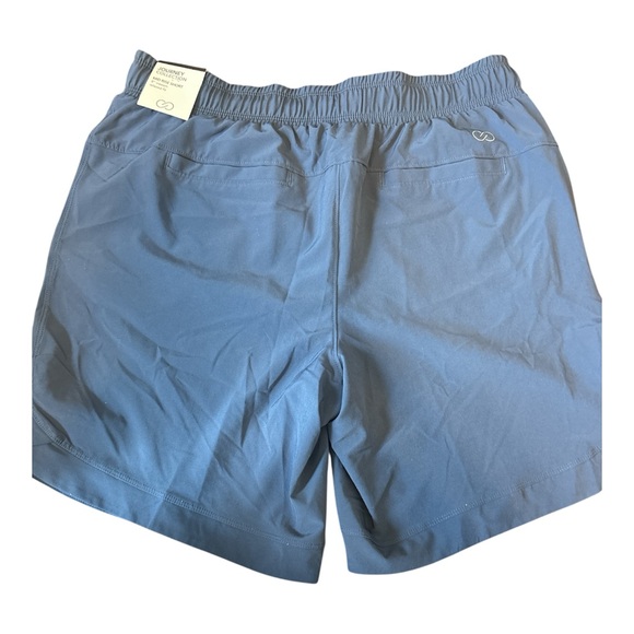 CALIA Journey Collection Mid Rise Relaxed Fit Blue Athletic Shorts Size Small - Picture 2 of 3